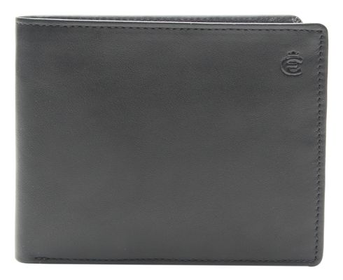 Esquire Logo Billfold Wallet Black