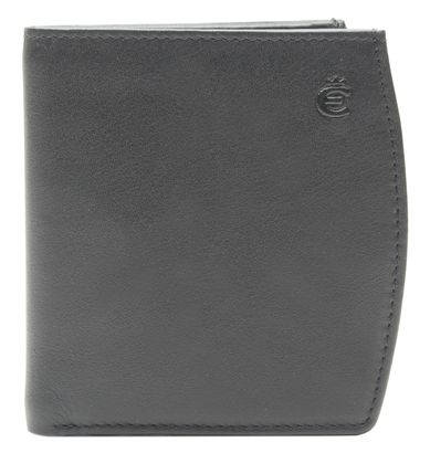 Esquire Logo Billfold Wallet Black