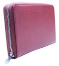 Esquire Deer Zip Around Wallet Red Esquire Deer Zip Around Wallet Red