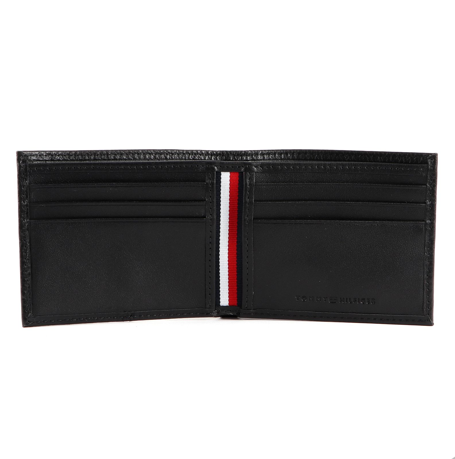 TOMMY HILFIGER card case TH Central Mini CC Wallet Black | Buy bags ...