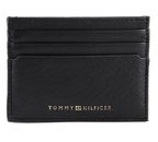 TOMMY HILFIGER TH Premium Leather CC Holder Black TOMMY HILFIGER TH Premium Leather CC Holder Black