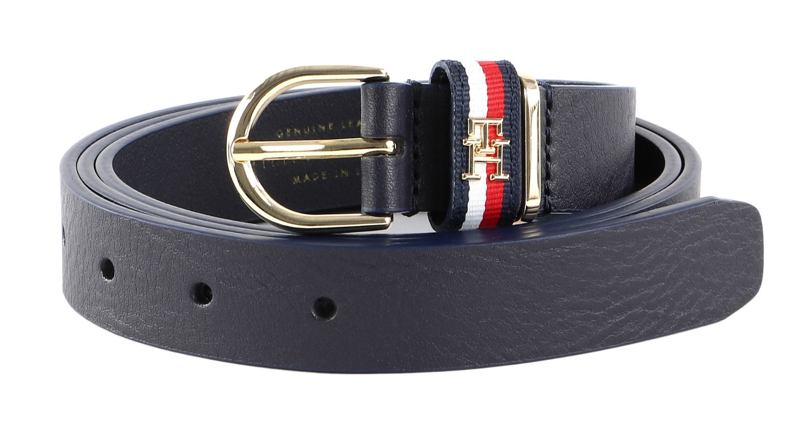 TOMMY HILFIGER TH Timeless Belt 2.5 Corporate W75 Space Blue | Buy 