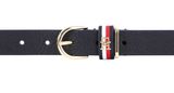 TOMMY HILFIGER TH Timeless Belt 2.5 Corporate W125 Space Blue TOMMY HILFIGER TH Timeless Belt 2.5 Corporate W125 Space Blue