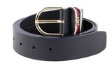 TOMMY HILFIGER TH Timeless Belt 3.5 Corporate W130 Space Blue TOMMY HILFIGER TH Timeless Belt 3.5 Corporate W130 Space Blue