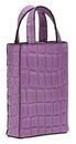 LIEBESKIND BERLIN Paper Bag Waxy Croco Paper Bag XXS Digital Lavender