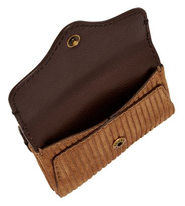FOSSIL Heritage Card Case Multi Brown