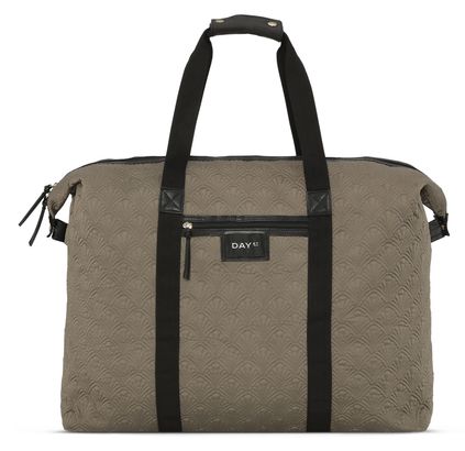 DAY ET Gweneth Quilt Travel Bag Chocolate Chip