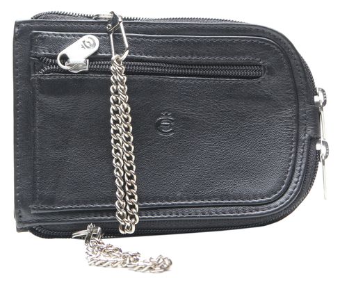 Esquire Logo Key Case Black