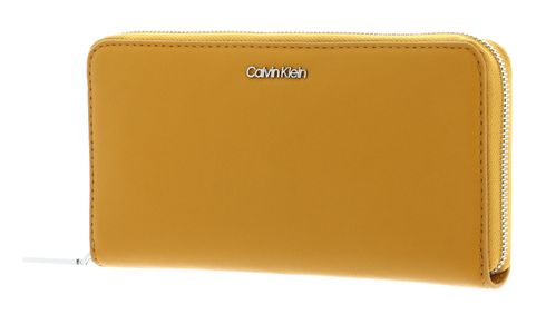 Calvin Klein CK Must Zip Around Wallet L Monarch Gold