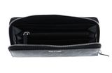 Calvin Klein CK Elevated Zip Around Wallet Saffiano L CK Black