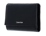 Calvin Klein CK Elevated Trifold MD Saffiano CK Black Calvin Klein CK Elevated Trifold MD Saffiano CK Black