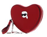 KARL LAGERFELD Interstellar Roller Derby Valentine Heart Coin Purse Red KARL LAGERFELD Interstellar Roller Derby Valentine Heart Coin Purse Red