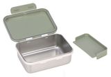 Lässig Lunchbox Stainless Steel Happy Prints Light Olive