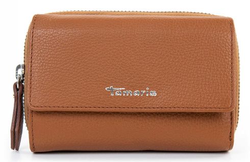 Tamaris Amanda Zip Around Wallet Cognac