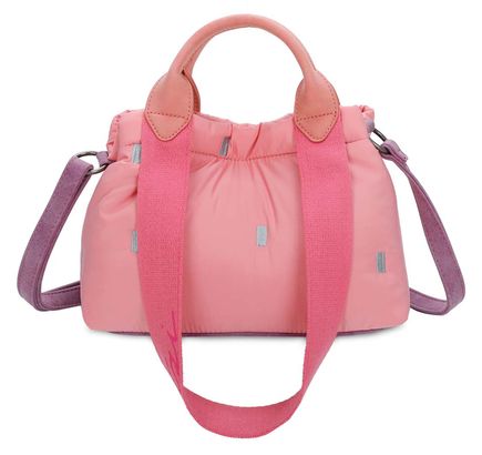 Fritzi aus Preußen Izzy Mini Pink Puffy Nylon Crossbody Bag Bubble