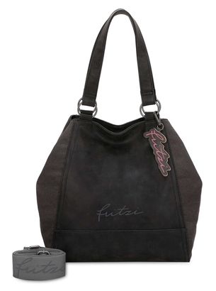 Fritzi aus Preußen Joy01 Vintage Mix Shopper Black