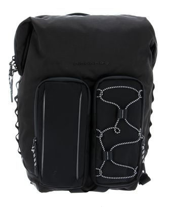 PIQUADRO Mick Computer Backpack With LED Light Nero