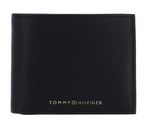 TOMMY HILFIGER TH Premium Leather Mini CC Wallet Black TOMMY HILFIGER TH Premium Leather Mini CC Wallet Black