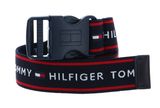 TOMMY HILFIGER Plaque Webbing Belt Kids W80 Blue