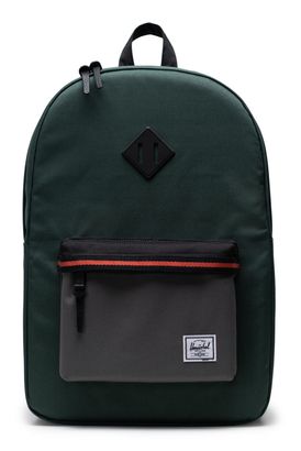 Herschel Heritage Backpack Garden Topiary / Black / Gargoyle / Chili