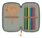 Lässig Unique School Triple Pencil Case Green Lässig Unique School Triple Pencil Case Green