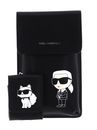 KARL LAGERFELD K / Ikonik 2.0 Leather Multpouch Black KARL LAGERFELD K / Ikonik 2.0 Leather Multpouch Black