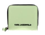 KARL LAGERFELD K / Skuare Embossed Small Zip Wallet Mojito KARL LAGERFELD K / Skuare Embossed Small Zip Wallet Mojito