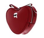 KARL LAGERFELD Valentine Crossbody Bag Red KARL LAGERFELD Valentine Crossbody Bag Red