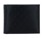 Calvin Klein CK Elevated Daily Tech Bifold 5 CC With Magnet Coin Pocket Black Tonal Mono Calvin Klein CK Elevated Daily Tech Bifold 5 CC With Magnet Coin Pocket Black Tonal Mono