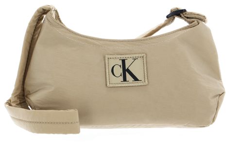 Calvin Klein CkJ City Nylon Round Shoulder Bag Travertine