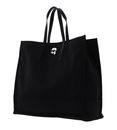 KARL LAGERFELD K / Ikonik 2.0 Nylon Ew Tote Bag Black KARL LAGERFELD K / Ikonik 2.0 Nylon Ew Tote Bag Black