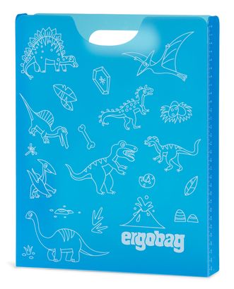 ergobag Folder Box With Carrying Handle Dinosaurs