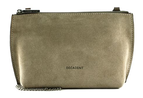 DECADENT Palma Chain Bag S Suede Clay