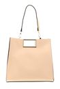 SEIDENFELT MANUFAKTUR Bjerre Hobo Bag Creamy Cloud / Gold