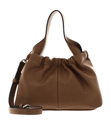 SEIDENFELT MANUFAKTUR Grurup Hobo Bag S Smooth Toffee
