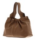 SEIDENFELT MANUFAKTUR Grurup Hobo Bag S Smooth Toffee
