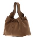 SEIDENFELT MANUFAKTUR Grurup Hobo Bag S Smooth Toffee