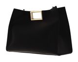SEIDENFELT MANUFAKTUR Bjerre Long Shopper Black / Gold
