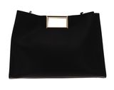 SEIDENFELT MANUFAKTUR Bjerre Long Shopper Black / Gold