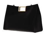 SEIDENFELT MANUFAKTUR Bjerre Long Shopper Black / Gold
