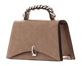 SEIDENFELT MANUFAKTUR Vium Handbag with lock Warm Grey SEIDENFELT MANUFAKTUR Vium Handbag with lock Warm Grey