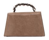 SEIDENFELT MANUFAKTUR Vium Handbag with lock Warm Grey SEIDENFELT MANUFAKTUR Vium Handbag with lock Warm Grey