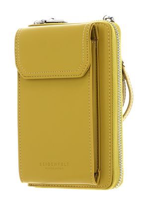 SEIDENFELT MANUFAKTUR Calla Phone Wallet Lemon Crush