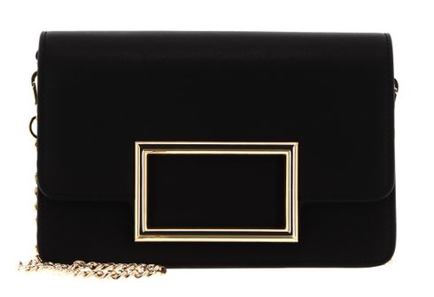 SEIDENFELT MANUFAKTUR Bjerre Crossbody Bag Black / Gold