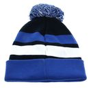 TOMMY HILFIGER Tommy Logo Beanie S / M Bold Blue Colorblock TOMMY HILFIGER Tommy Logo Beanie S / M Bold Blue Colorblock