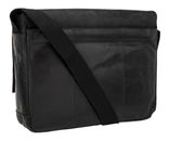 strellson Brick Lane Messenger L Black