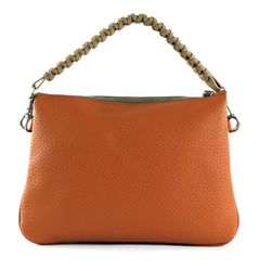 ショルダーバッグ・ポシェット GIANNI CHIARINI Women Shoulder Bags BS11000 CORALLO Orange Gianni Chiarini Coral Leather Shoulder Bag