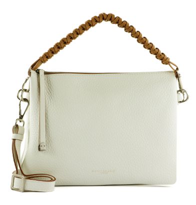 GIANNI CHIARINI Mia Crossbody Bag Bianco - Nature