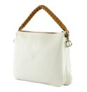 GIANNI CHIARINI Mia Crossbody Bag Bianco - Nature