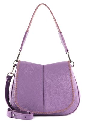 GIANNI CHIARINI Helena Round Saddle Bag Glicine